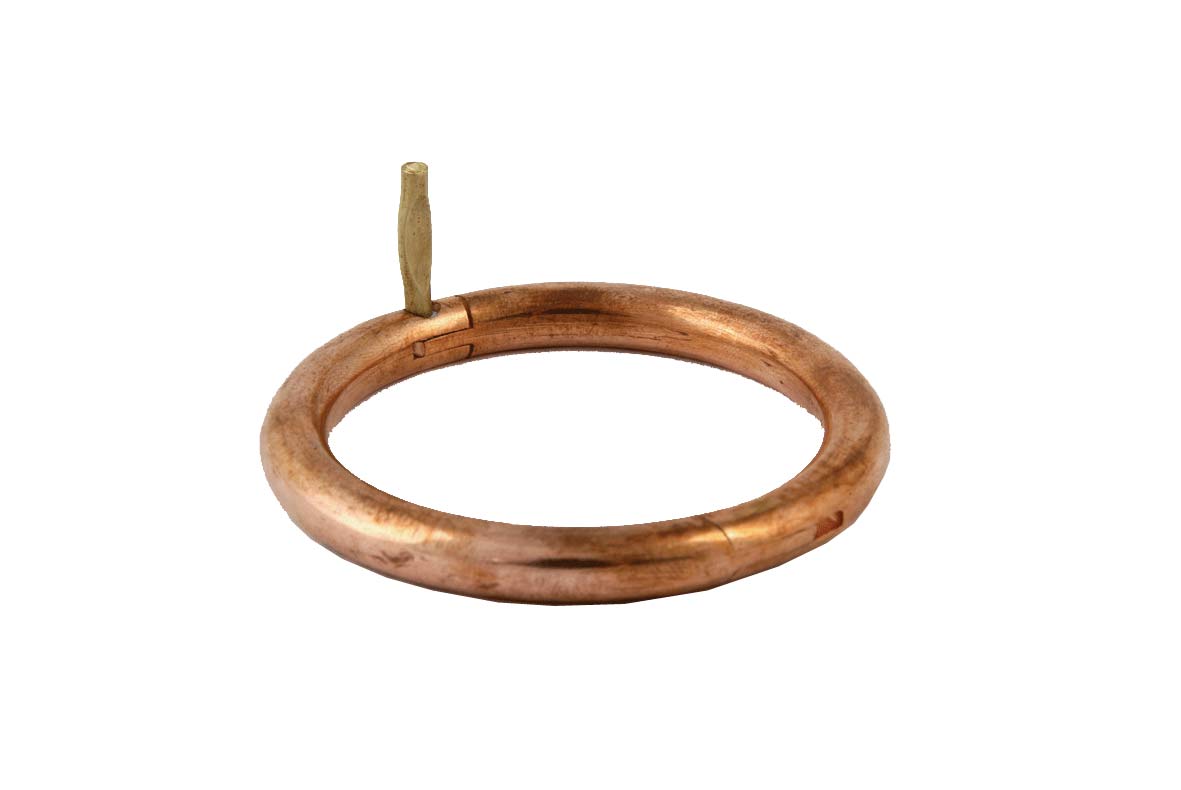 BULLRING COPPER SELF PIERCING