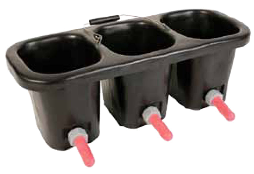 Calf Feeder Triple Bucket