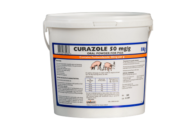CURAZOLE/CUROFEN 5% ORAL POWDER FOR PIGS