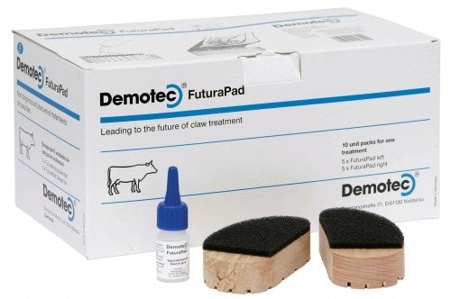 DEMOTEC FUTRURAPAD HOOF (10 PACK)