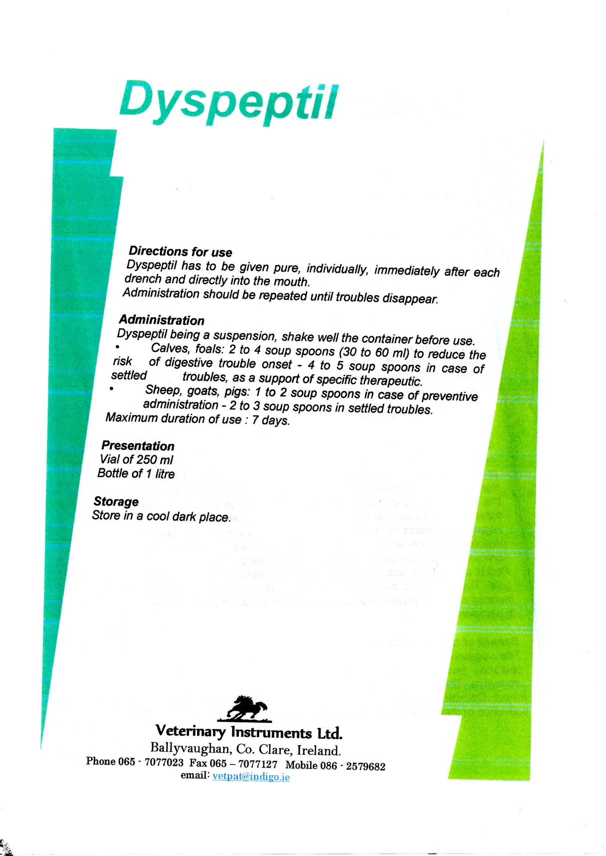 DYSPEPTIL 250ML