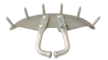 SUCKLING PREVENTOR SPIKED METAL