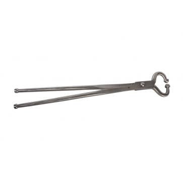 BULLHOLDER TONGS 21" STAINLESS STEEL
