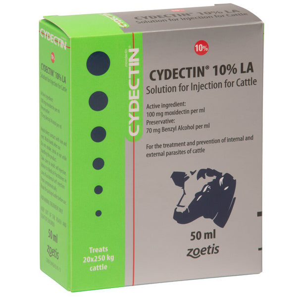 CYDECTIN 10% LA CATTLE